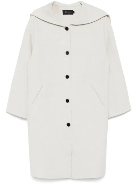 tout a coup Layered trench coat Grey M120AF4
