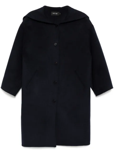 tout a coup layered trech coat Blue M120AF4