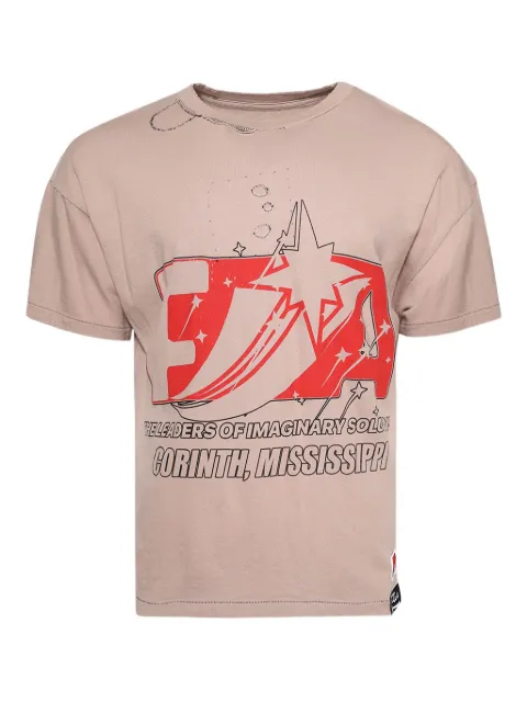 RRR123 cotton T-shirt Pink FNARSS68