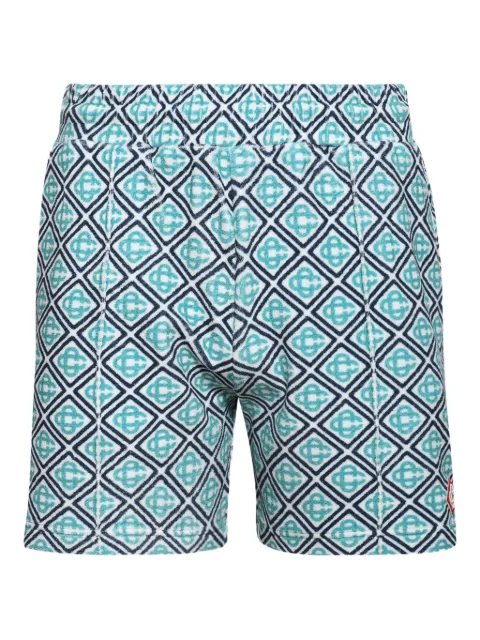 Casablanca towelling shorts Blue MS25MPS25JTR11301