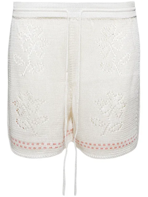 Calle Del Mar Dinner Party shorts White CDMPS010