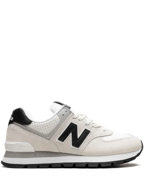 New Balance 574 Rugged "White Black" sneakers Neutrals ML574DBS