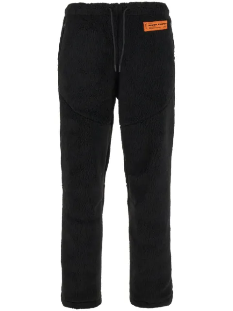 Heron Preston fleece trousers Black HMCA040F23FAB001