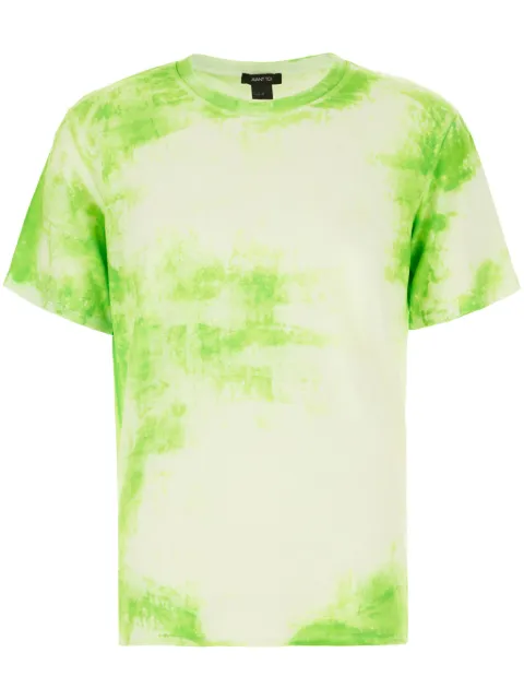 Avant Toi abstract-print T-shirt Green 4650JLCVT