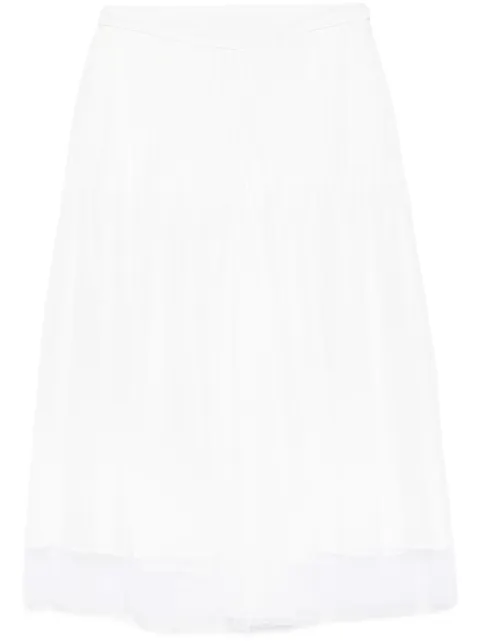 Christopher Esber pintuck-detail trousers White 25015691
