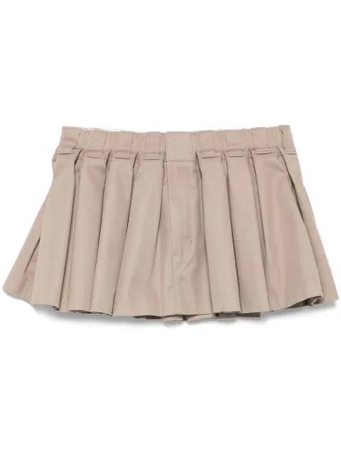 Alexander Wang pleated miniskirt Green 1WC2255320250