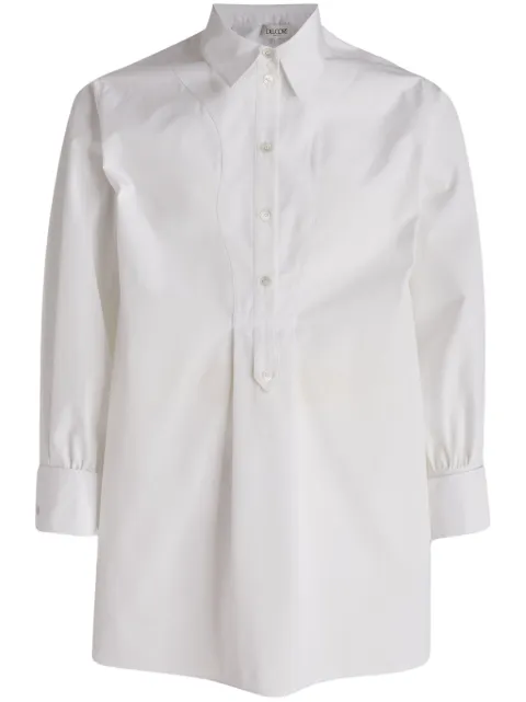 Del Core cotton shirt White T001612T0146