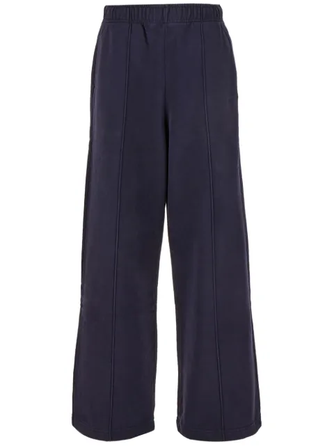 AMBUSH logo-embroidered track pants Blue BWCH008F23FLE001