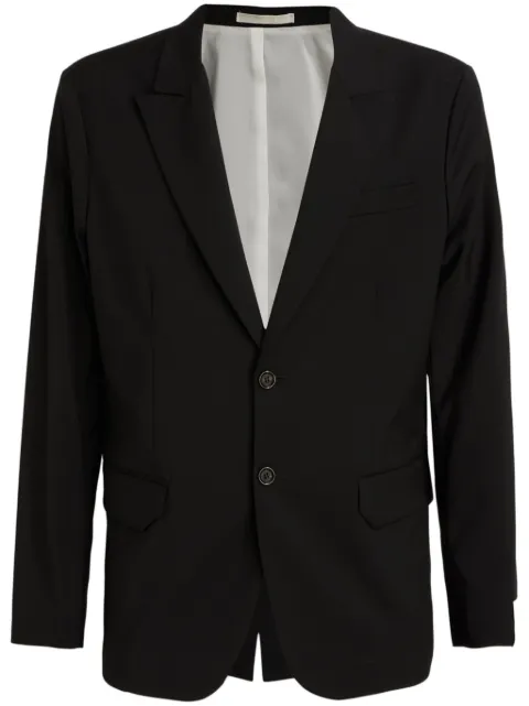 Paolo Pecora single-breasted blazer Black L0243037