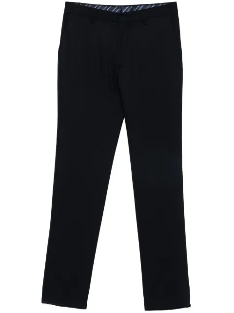 ETRO twill trousers Blue MREA000599TU2G3