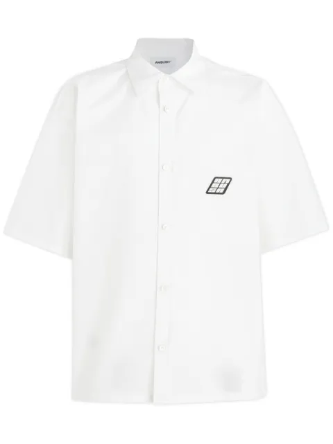 AMBUSH cotton shirt White BMGA072S23FAB001