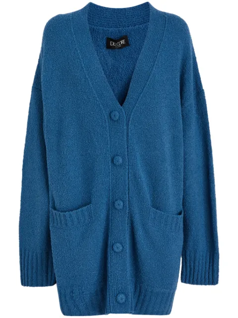 Del Core V-neck cardigan Blue K001143F0054