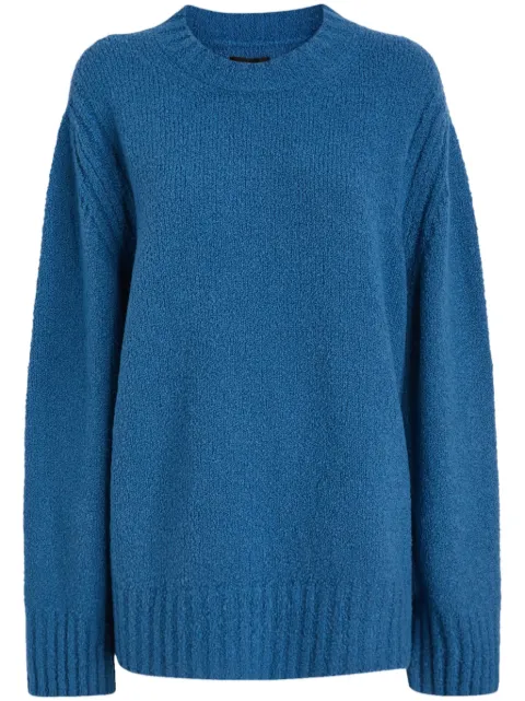 Del Core ribbed sweater Blue K001293F0054