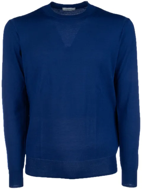 Paolo Pecora crew neck sweater Blue A001F001