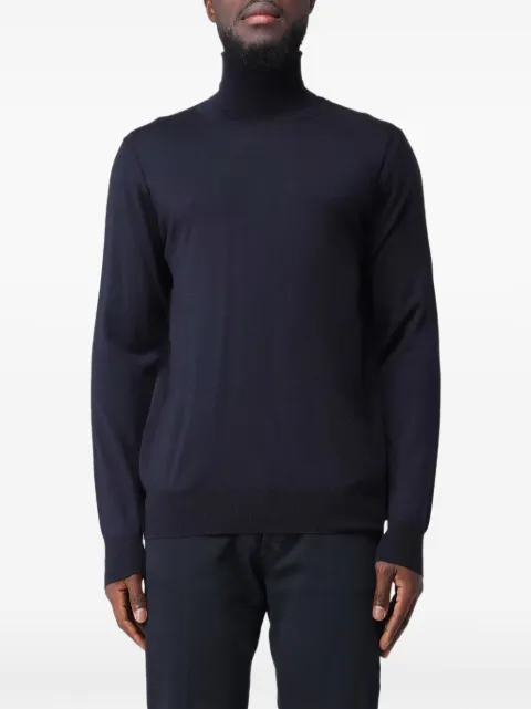 Paolo Pecora wool jumper Blue A012F008