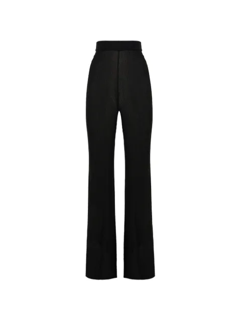 Del Core ribbed-knit trousers Black P0PK00031