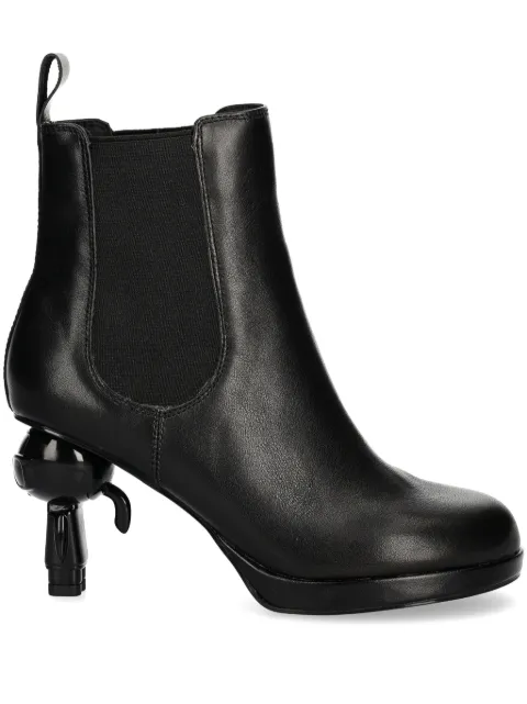 Karl Lagerfeld leather Chelsea boots Black KL39044000