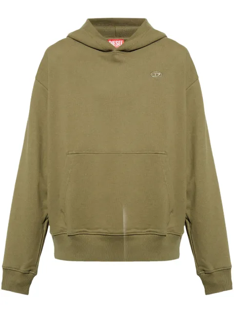 Diesel S-Macs-Hood-Megoval-D hoodie Green A113040GYCJ