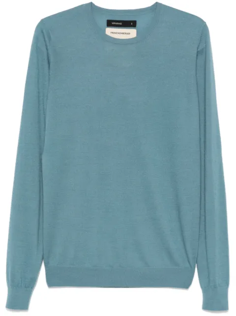 Frenckenberger cashmere sweater Blue W24267A
