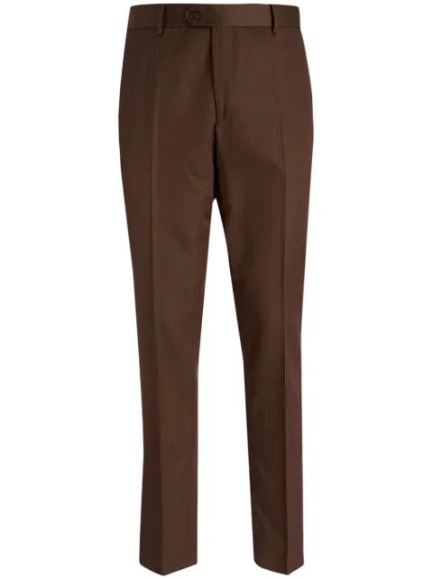 Brian Dales tapered trousers Brown PA102JK4938
