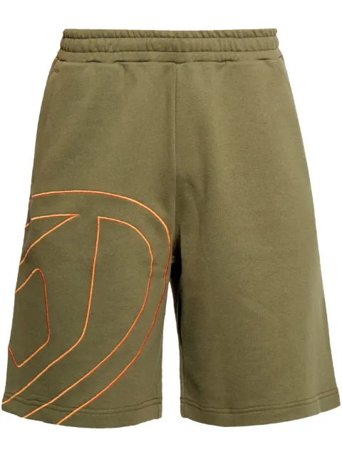 Diesel P-Crow-Megoval shorts Green A090990GYCJ