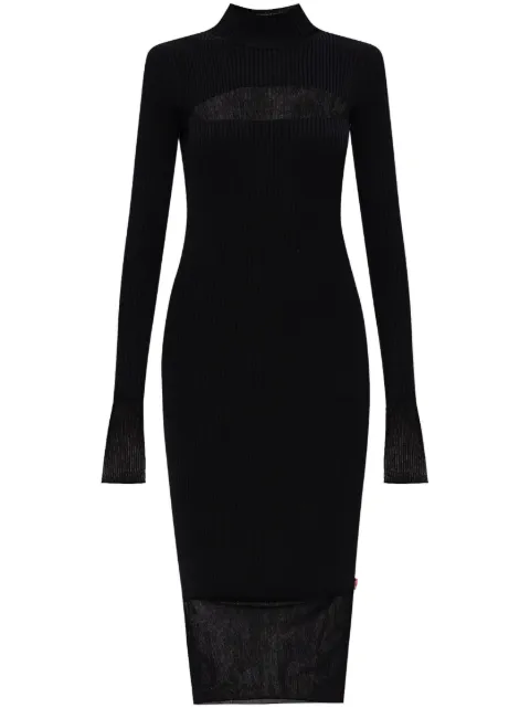 Diesel M-Slint midi dress Black A165560CPAS