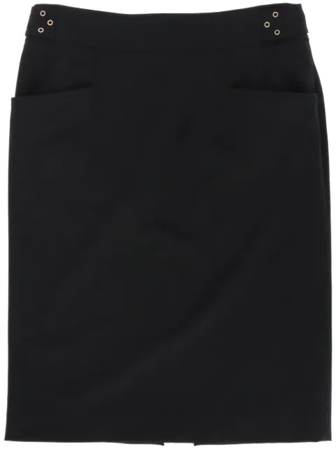 Gucci Pre-Owned 2010s pencil skirt Black GUC250BBA
