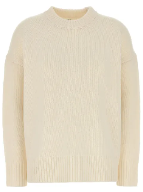 Co crew-neck oversized sweater Neutrals 7682WCMESSN