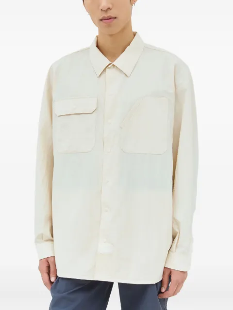 DICKIES double-pocket long-sleeve shirt Neutrals DK0A866OF901