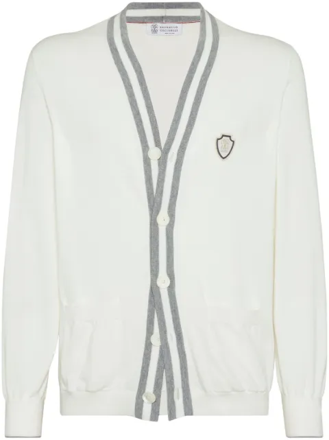 Brunello Cucinelli cotton cardigan White M29203606FCJ068