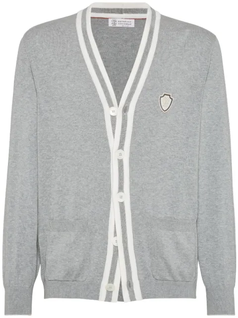 Brunello Cucinelli cotton cardigan Grey M29203606FCP157