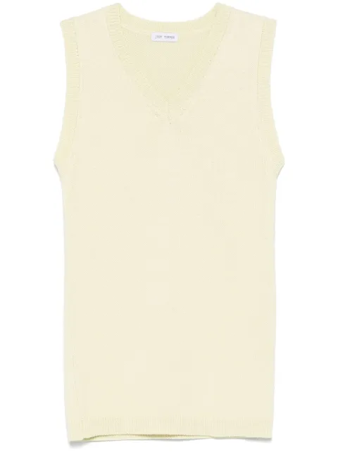 Judy Turner Bryony vest Yellow STYLE18