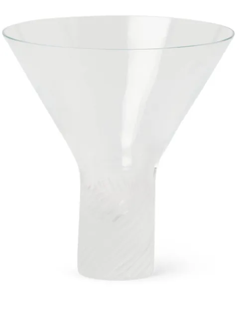 Brunello Cucinelli cone-shaped glasses White MLBICXMS05CVET