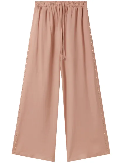 Stella McCartney crystal-embellished trousers Pink 6402563CU351