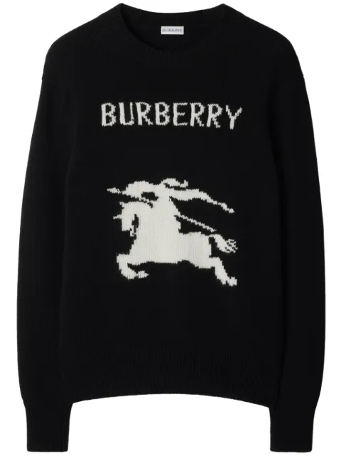Burberry knight wool sweater Black 8101952