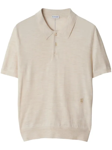 Burberry wool polo shirt Neutrals 8103102