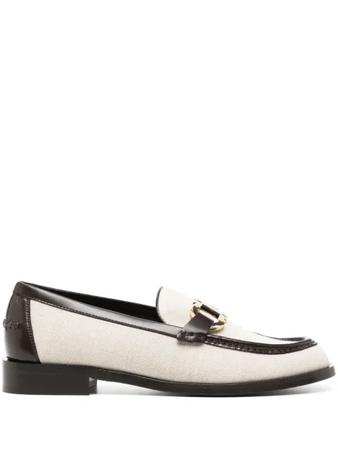 Ferragamo Gancini loafers Neutrals 780046