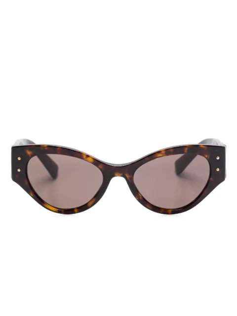 Dolce & Gabbana Eyewear oval-frame sunglasses Brown DG4480