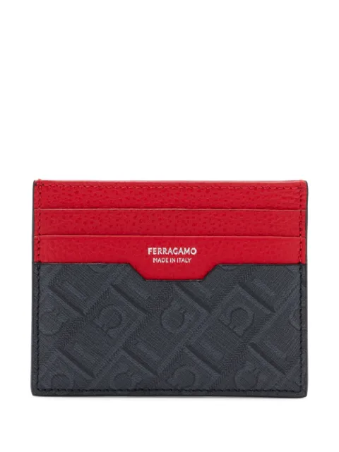 Ferragamo credit card holder Grey 780322