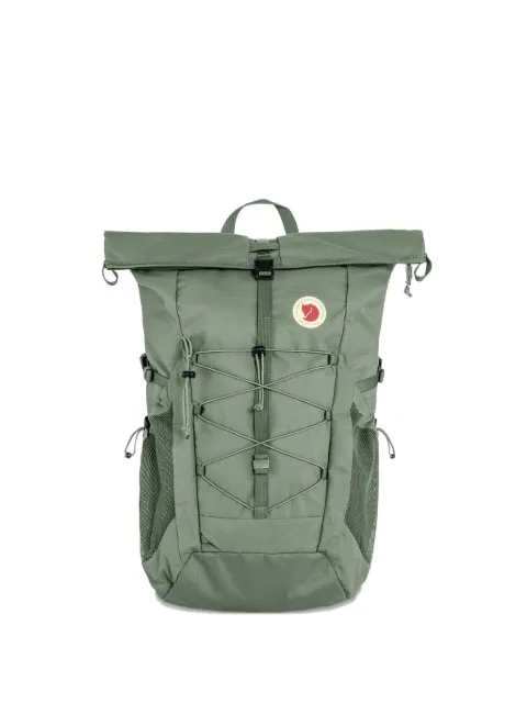 Fjällräven roll-top drawstring backpack Green F27222