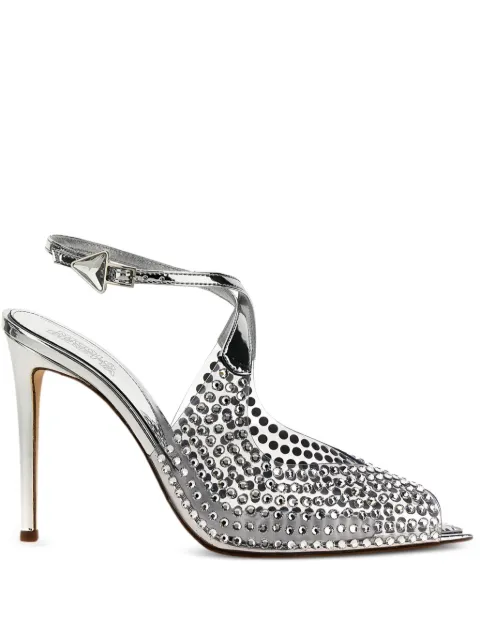 Nicolò Beretta 100mm Beiby sandals Silver NBI3001001