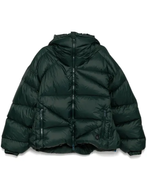 Bacon panelled puff jacket Green BACPIGIA447WLT