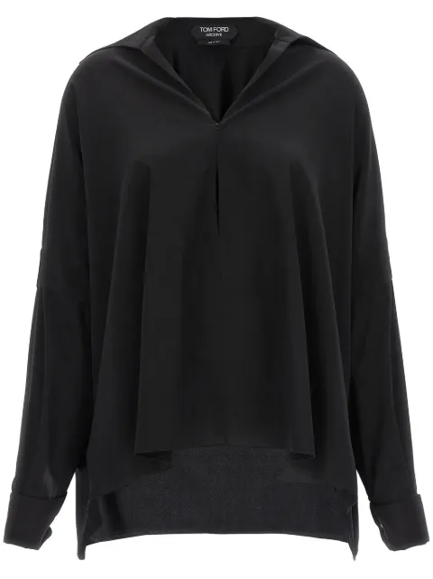 TOM FORD relaxed fit shirt Black CA3252FAX1092