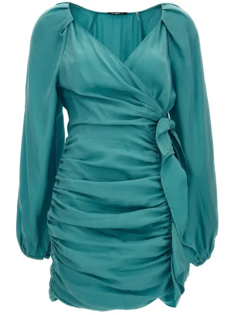 Ungaro Dominique mini dress Blue US3D16LAGOON