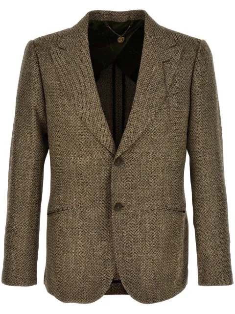 Maurizio Miri Keanu blazer Brown KEANUB206573938