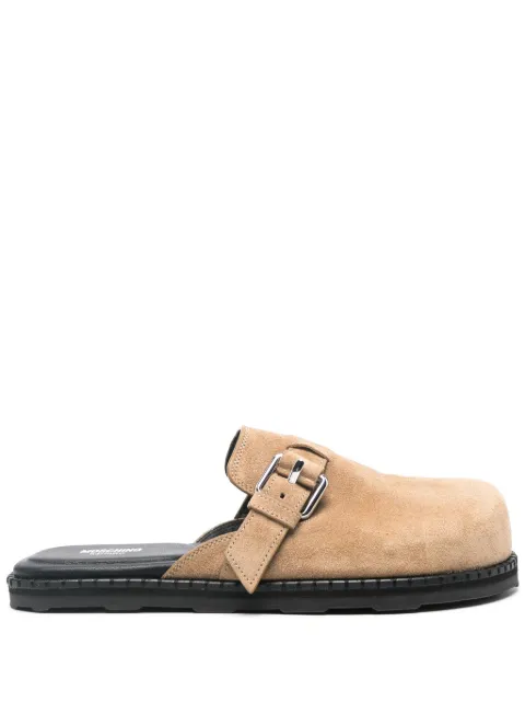 Moschino suede mules Neutrals MA10152G1MME0