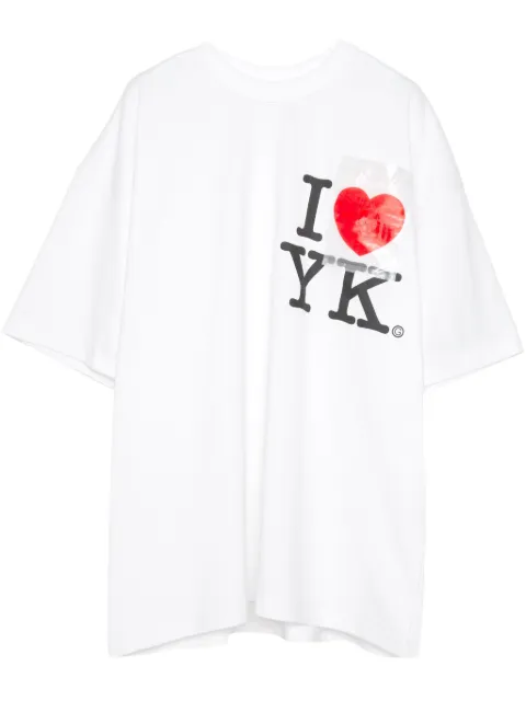 Yoshiokubo IYK t-shirt White YKS25102