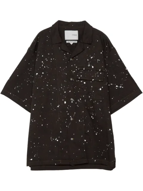 Yoshiokubo Splash shirt Black YKS25210B