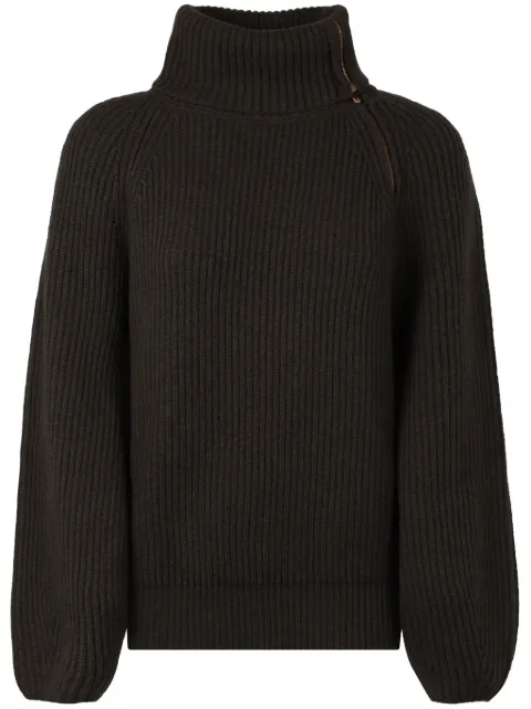 Agnona wool sweater Black K2061881K050H