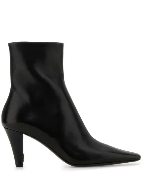 Saint Laurent 75mm Jill ankle boots Black 806671AADGZ